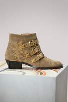 Susanna smooth calfskin short boots 