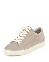 Thumbnail for your product : Brunello Cucinelli Men's Perforated Suede Low-Top Sneaker, Gray