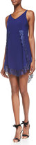 Thumbnail for your product : Free People Eyelashes Lace-Trimmed Slip Dress, Dark Blue