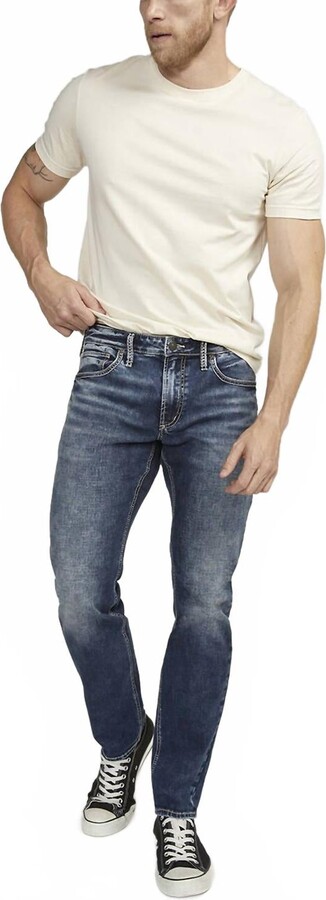 Silver Jeans Co. Konrad Slim Fit Slim Leg Jeans In Indigo