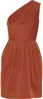 Thumbnail for your product : Halston Pleated jacquard dress