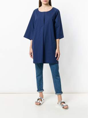 Woolrich long-line blouse