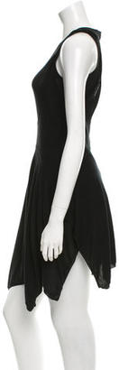 Balenciaga Knit Silk Dress