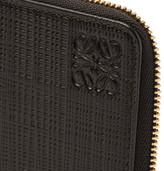 Thumbnail for your product : Loewe Zip-Around Embossed Leather Wallet