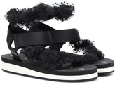 Thumbnail for your product : Midnight 00 Tulle sandals