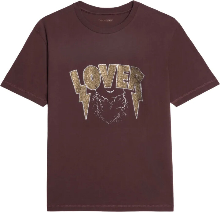 Zadig & Voltaire embellished T-shirt