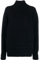 Thumbnail for your product : Zucca Ribbed Mock Neck Jumper