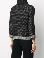 Thumbnail for your product : Chanel Pre Owned Mohair zipped cardigan
