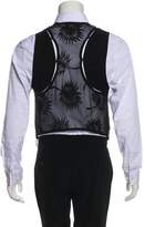 Thumbnail for your product : Ann Demeulemeester Embroidered Wool-Blend Suit Vest