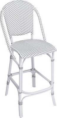 Sika Design Sofie Outdoor Bar Stool with Cappuccino Dots