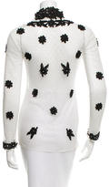 Thumbnail for your product : ALICE by Temperley Mesh Long Sleeve Top