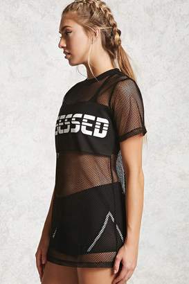 Forever 21 Active Obsessed Graphic Top