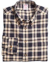 Thumbnail for your product : Brooks Brothers Regular Fit Navy Plaid Flannel Sport Shirt