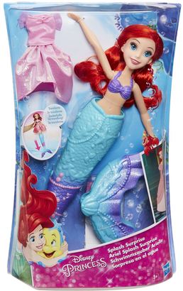 Disney Splash Surprise Ariel Doll