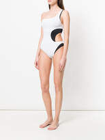 Thumbnail for your product : Proenza Schouler Layered One Shoulder swimsuit