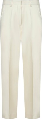 Dries Van Noten Women's White Pants | ShopStyle