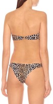 Thumbnail for your product : Reina Olga Rings leopard-print bikini bottoms