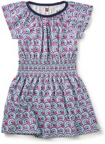 Thumbnail for your product : Tea Collection Monde Flutter Sleeve Dress (Toddler Girls, Little Girls, & Big Girls)