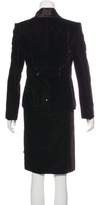 Thumbnail for your product : Saint Laurent Vintage Velvet Skirt Suit