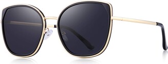 OLIEYE Cat Eye Polarized Sunglasses for Women Ladies Brand Trending Sun glasses UV400 