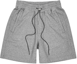 Represent Blanks Logo Cotton Shorts in Black for Men Mens Clothing Shorts Casual shorts 