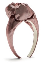 Thumbnail for your product : Benoit Missolin Gisele Metallic Knotted Headband - Pink