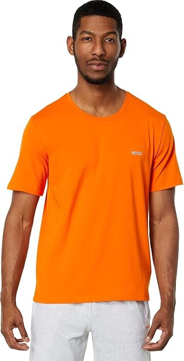 BOSS Men\'s T-shirts ShopStyle Orange | HUGO