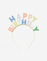 Thumbnail for your product : Meri Meri Happy Birthday headband
