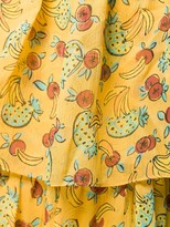 Thumbnail for your product : HVN Fruit-Print Tiered Dress