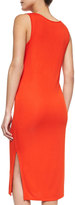 Thumbnail for your product : Splendid Ribbed Tank Dress with Slit