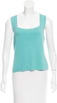 Thumbnail for your product : Akris Sleeveless Cashmere Top