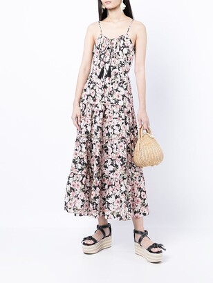 We Are Kindred Bridget rose-print cut-out dress