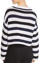 Thumbnail for your product : Kenneth Cole Embroidered Striped Sweater