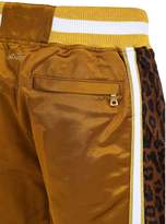 Thumbnail for your product : Just Don Basketball Leopard Print Shorts