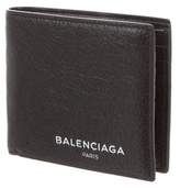 Thumbnail for your product : Balenciaga Arena Leather Logo Wallet w/ Tags