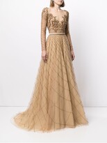 Thumbnail for your product : Saiid Kobeisy Bead-Embellished Gown