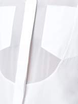 Thumbnail for your product : Maison Margiela oval bib shirt
