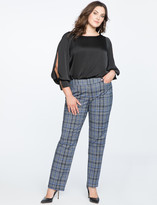 Thumbnail for your product : ELOQUII Kady Plaid Pant