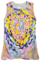 Thumbnail for your product : Flowers by Zoe Girl's Crochet Tank Top