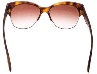 Prada Tortoiseshell Cat-Eye Sunglasses