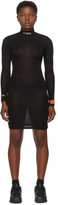 Thumbnail for your product : Heron Preston Black Style Turtleneck Short Dress