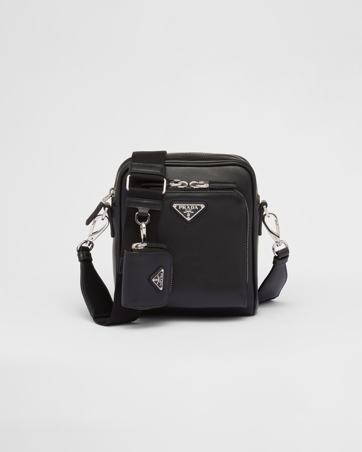 Prada Re-Nylon & Saffiano Messenger Bag - ShopStyle