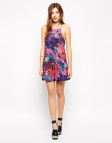 Thumbnail for your product : Finders Keepers Strange Fire Dress in Rose Print