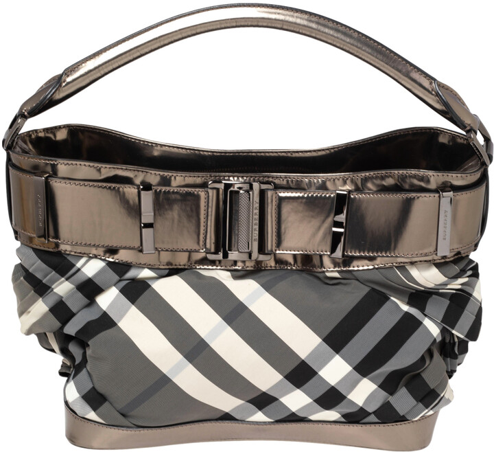 burberry bag grey