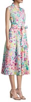 Thumbnail for your product : Kate Spade Painted Petals Floral Shirtdress