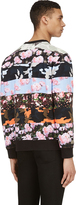 Thumbnail for your product : Givenchy Pink & Black Camo Flower Mixed Print Sweater