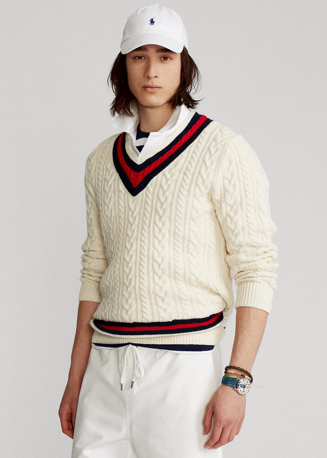 Ralph Lauren The Iconic Cricket Sweater - ShopStyle