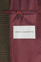 Thumbnail for your product : French Connection Tailored Fit Heathered Check Jacket Wine