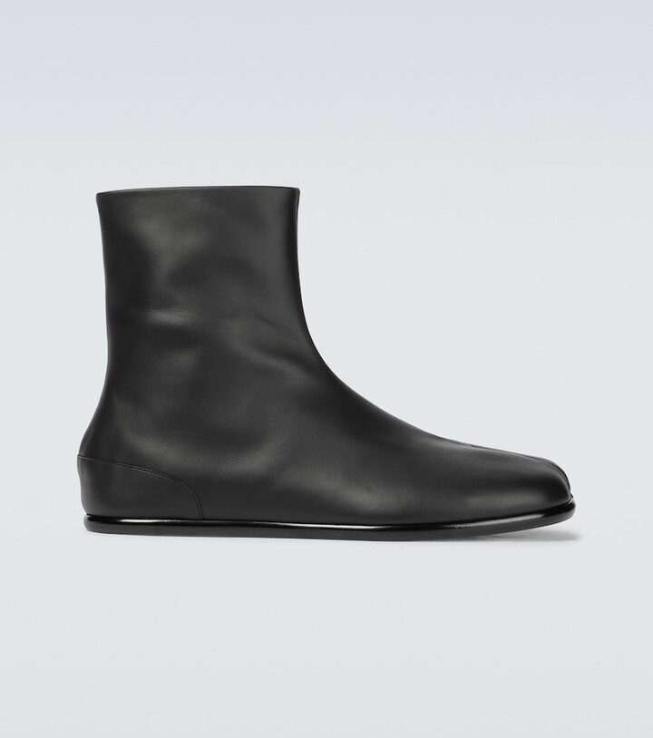 mens flat sole boots