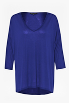 Thumbnail for your product : French Connection Sonny Plains Slouchy V-Neck Top